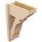 Ekena Millwork 7 1/2-in W x 14-in D x 22-in H Balboa Slat Rough Cedar Woodgrain TimberThane Outlooker, Primed Tan OUTUR075X14X22BOA24RCPR - alternate 4